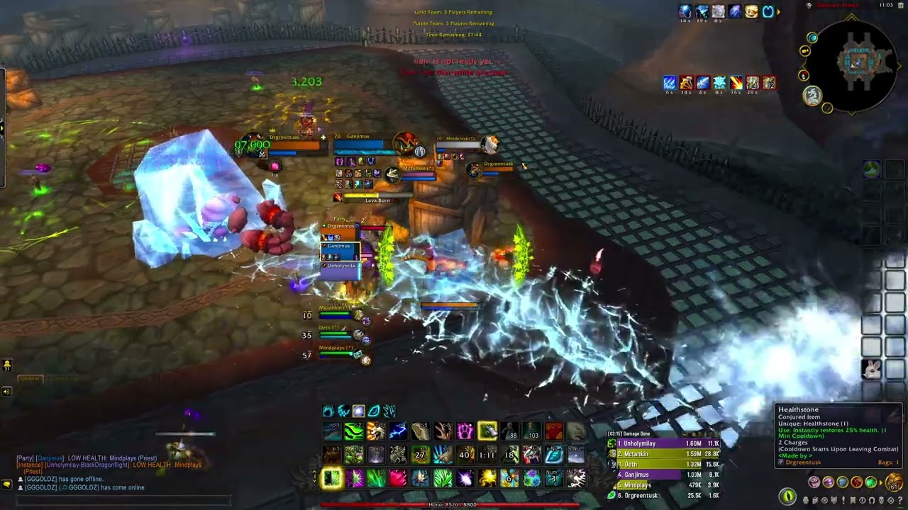 Resto Druid 3s Match Dragonflight Season 1