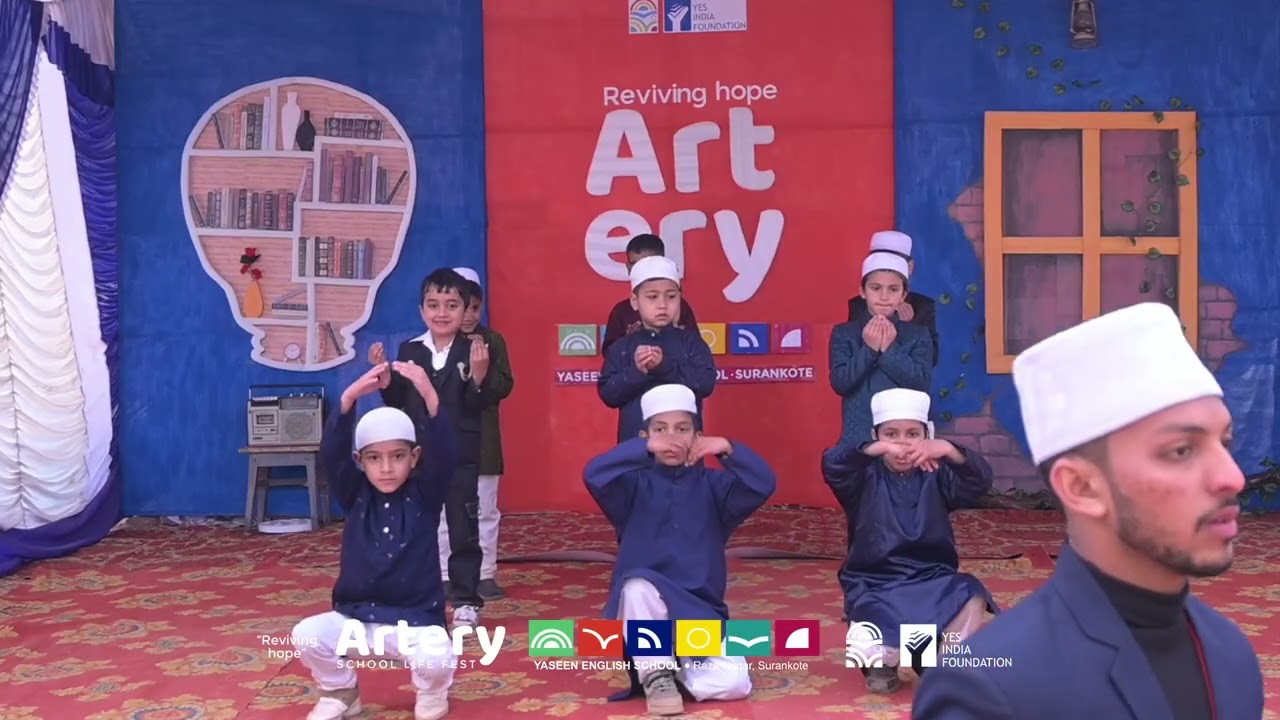 1B BOYS Action Song | Artery 25 | Yaseen English School Surankote