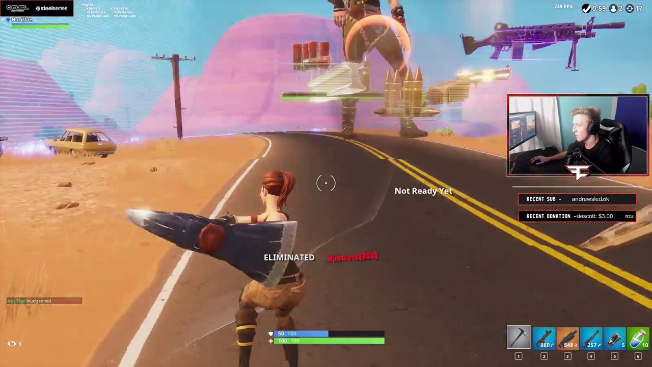 Victory With Pickaxe by Tfue