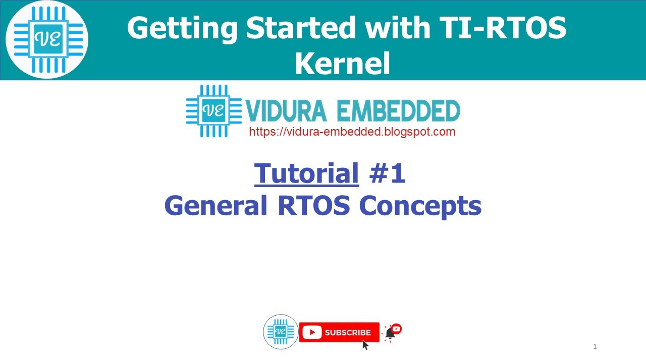 1.General RTOS Concepts - TIRTOS