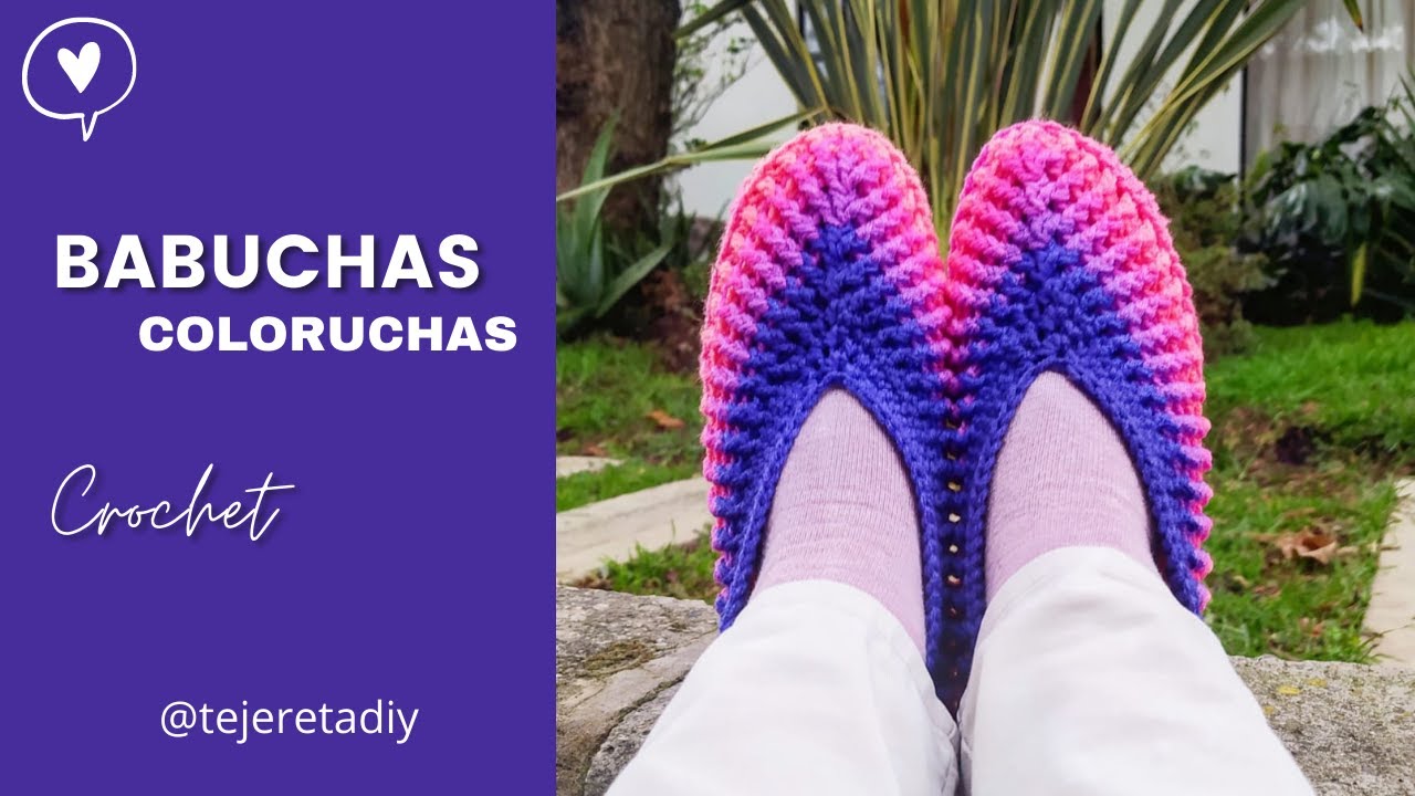 ❤️ BABUCHAS A CROCHET PASO A PASO | CALCETINES A CROCHET | ZAPATOS A CROCHET | CALENTADORAS TEJIDAS