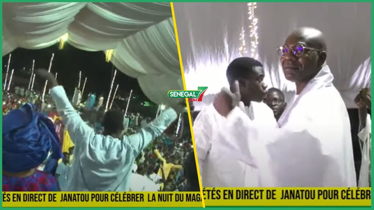 Magal 2021: Mandoumbe Thiam fait vibrer Serigne Saliou Thioune avec sa belle voix mélodieuse