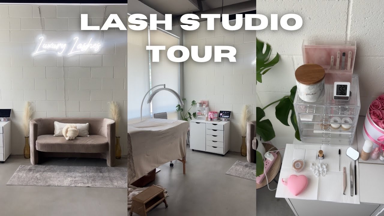 LASH STUDIO TOUR 2024 | Boho aesthetics, amazon favorites, decor inspiration