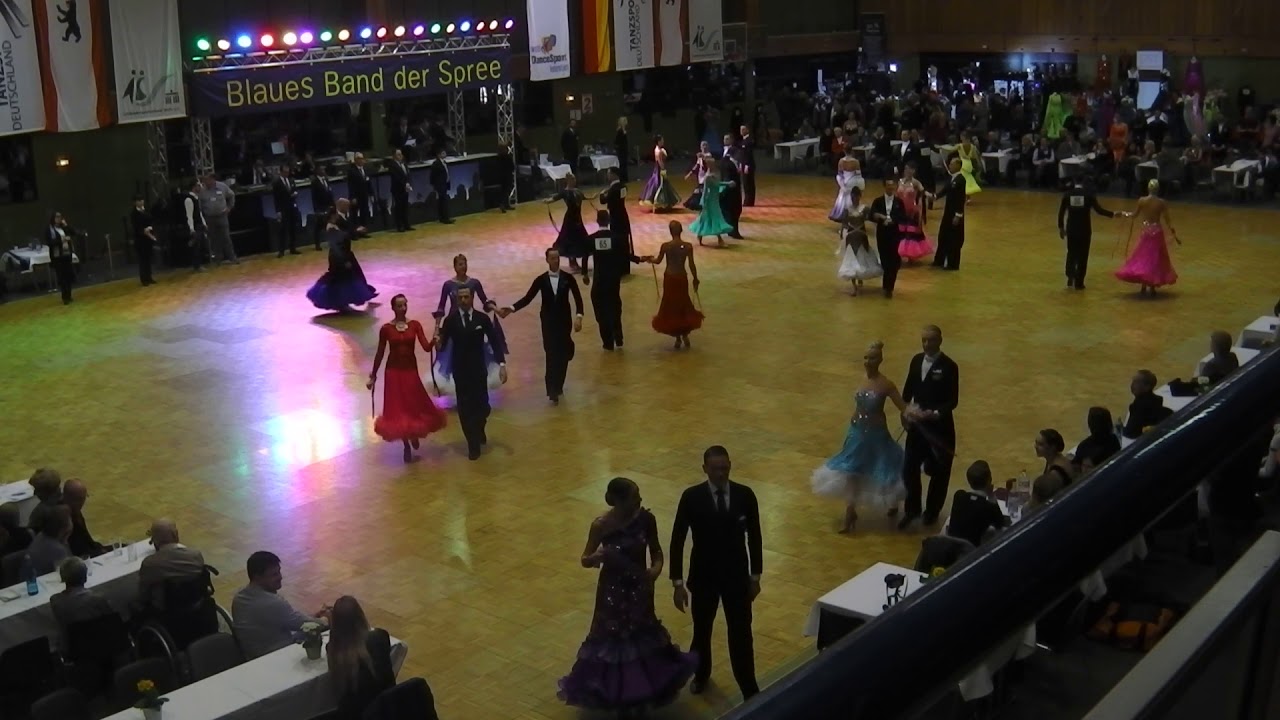 Blaues Band der Spree 2018 Berlin, WDSF Sen 1, Standard, 1/4 final