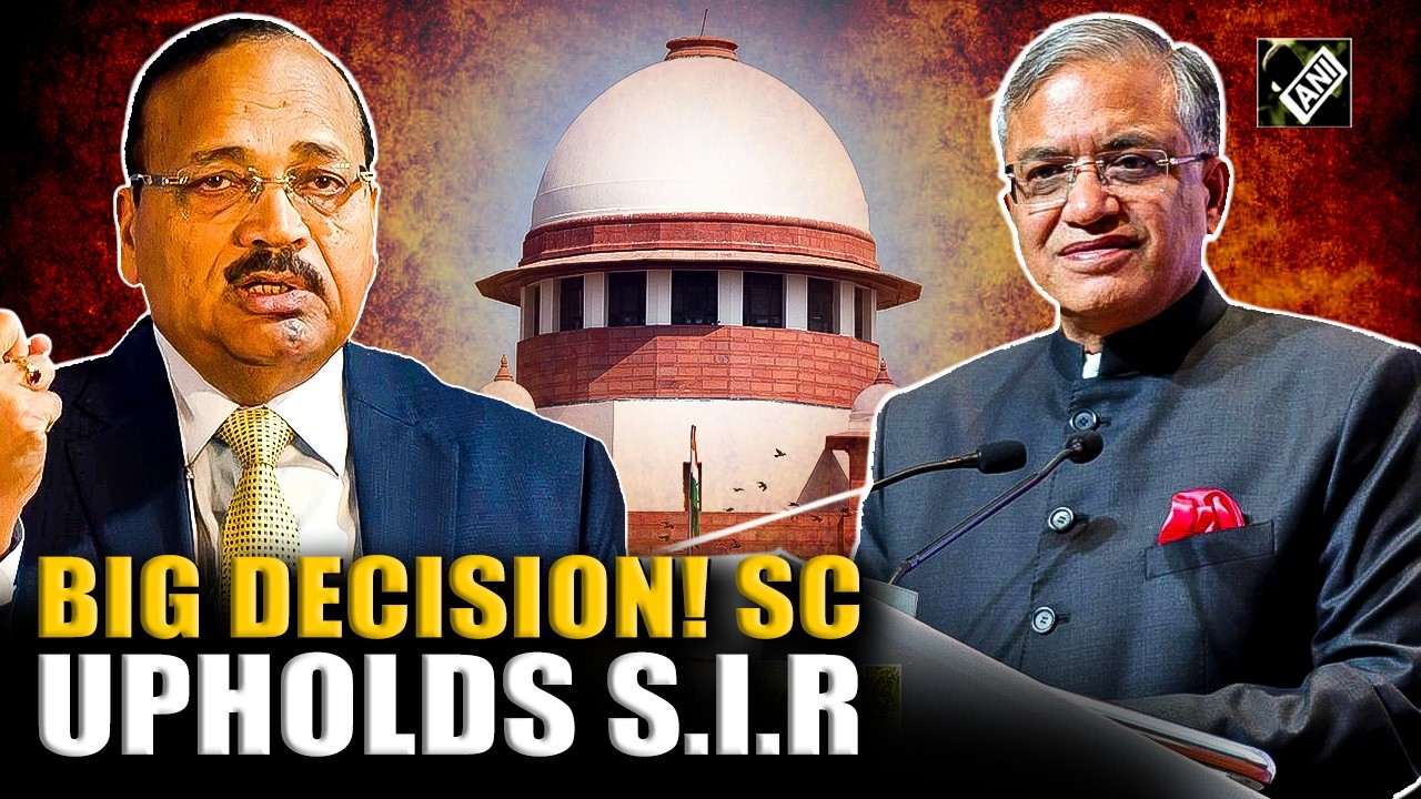 Big Decision: Supreme court upholds Election Commission's SIR of Bihar voter rolls as constitutional