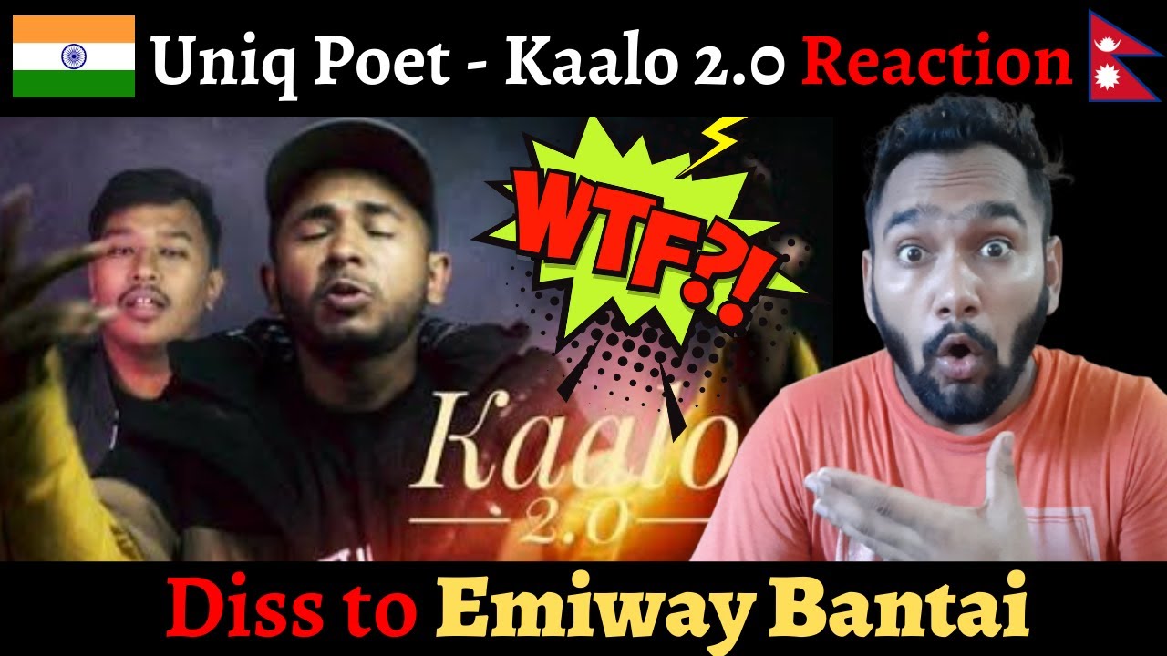 Kaalo 2.0 | Uniq Poet Diss Emiway Bantai | Reaction Zone