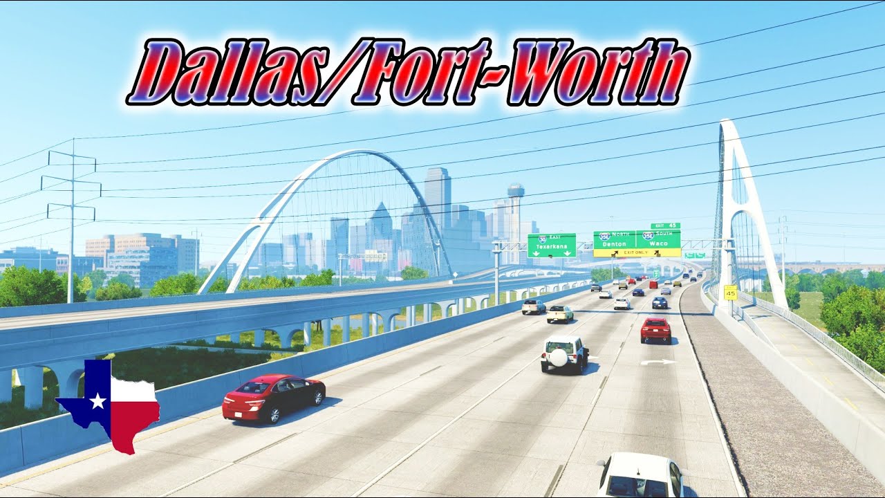Dallas/Fort-Worth, American Truck Simulator