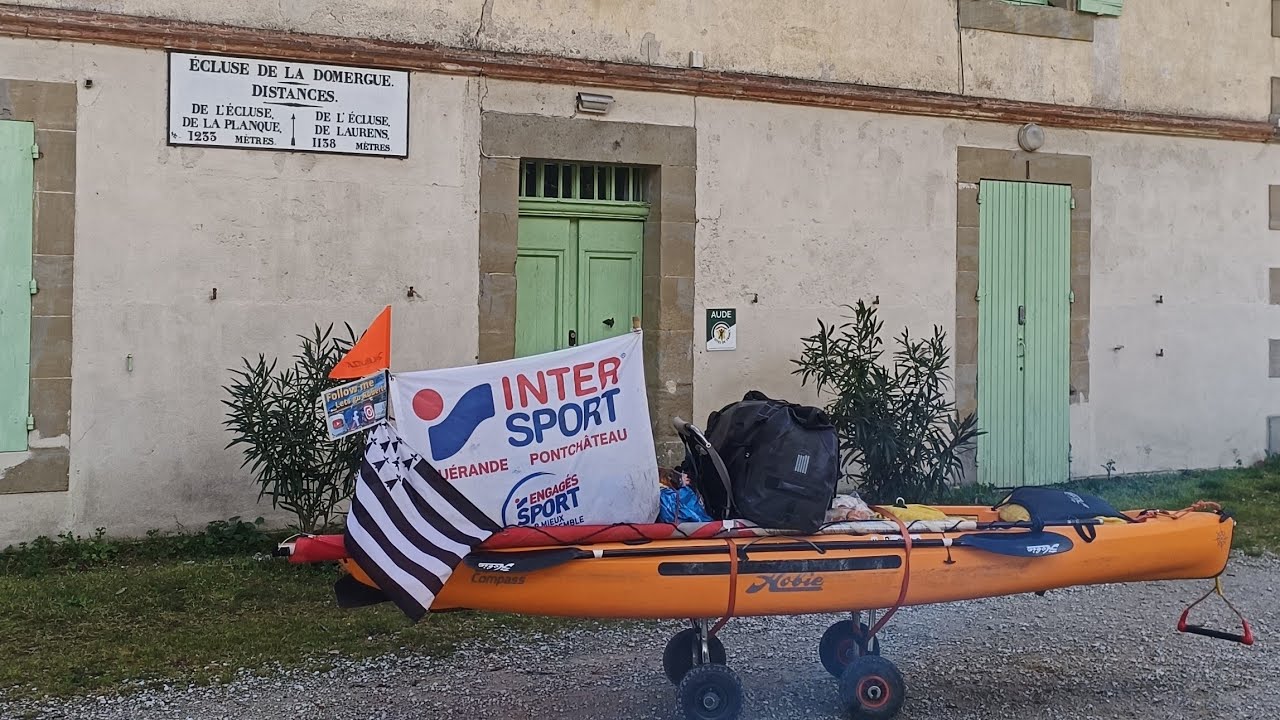 Le canal du midi en kayak partie 3