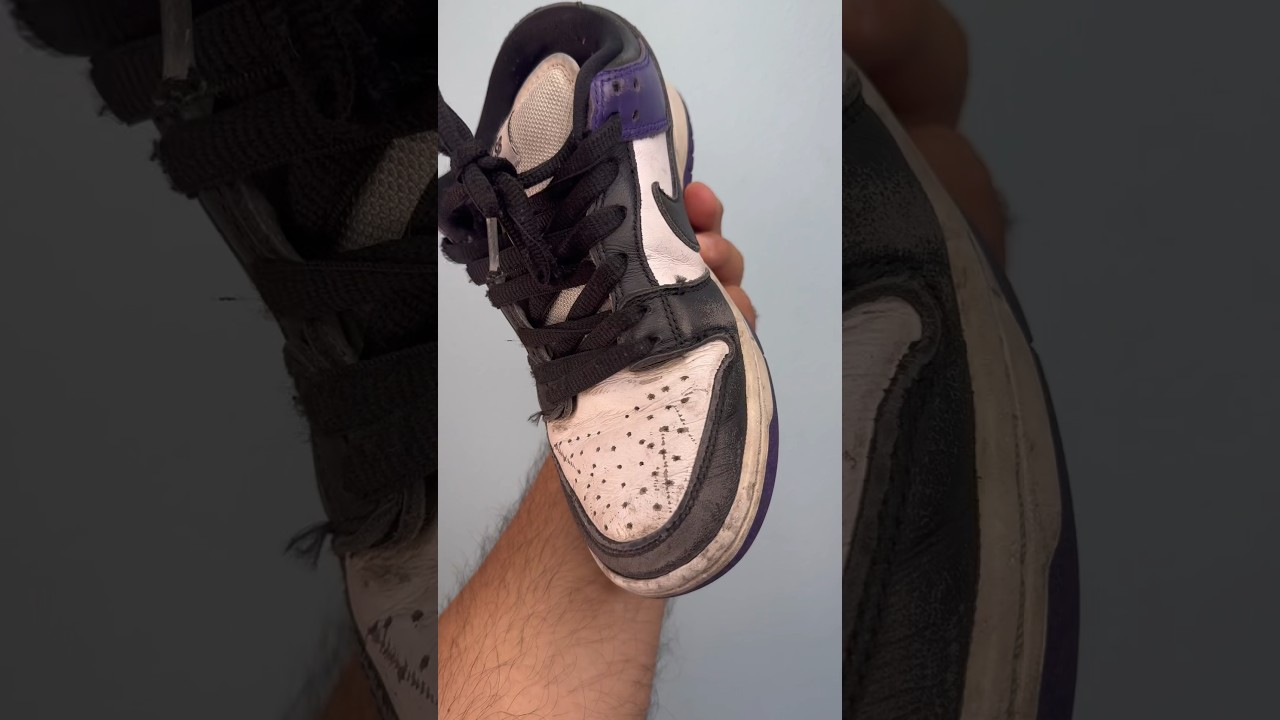 These shoes were wasted and they needed Shoelada for a restoration🔥