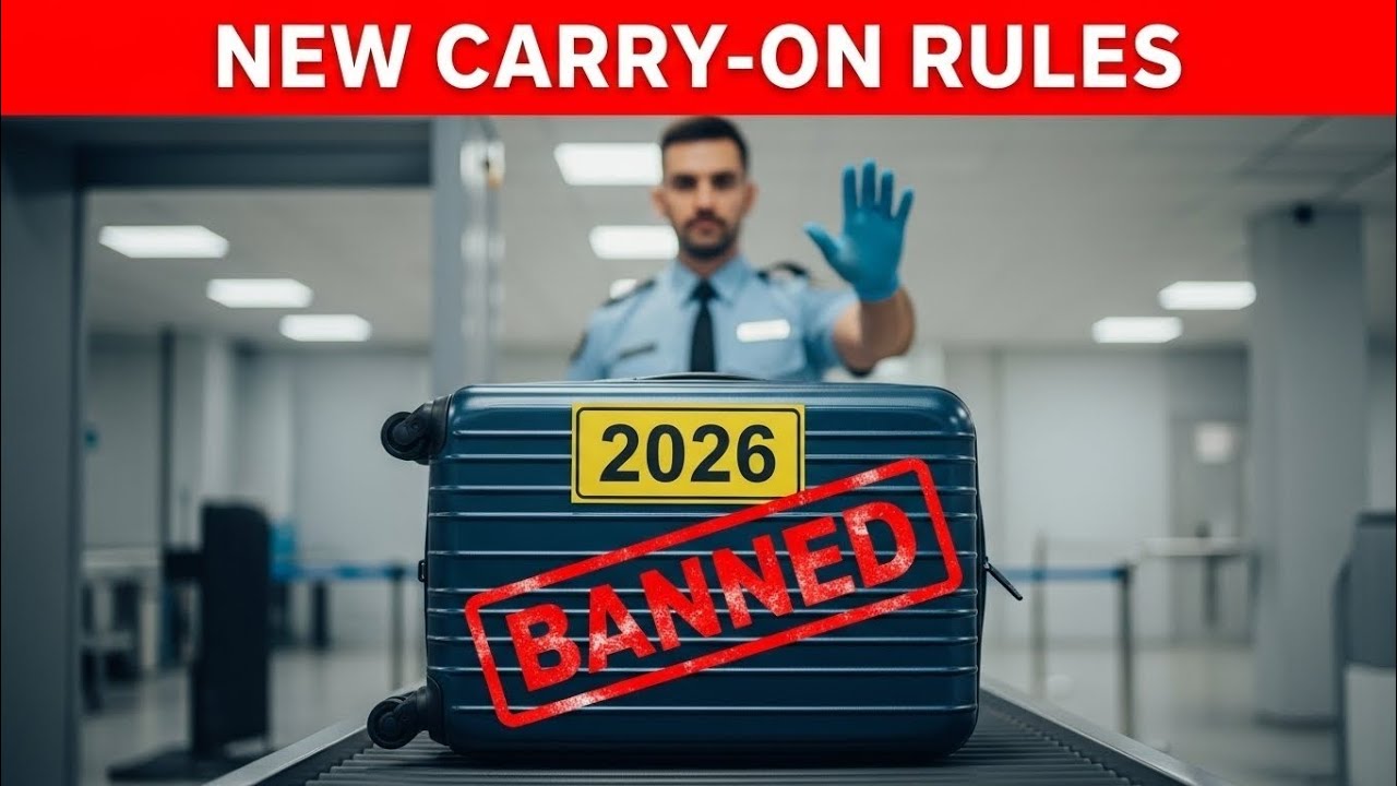 NEW Carry-On RULES for 2026 (Don&rsquo;t Get Caught at TSA!)