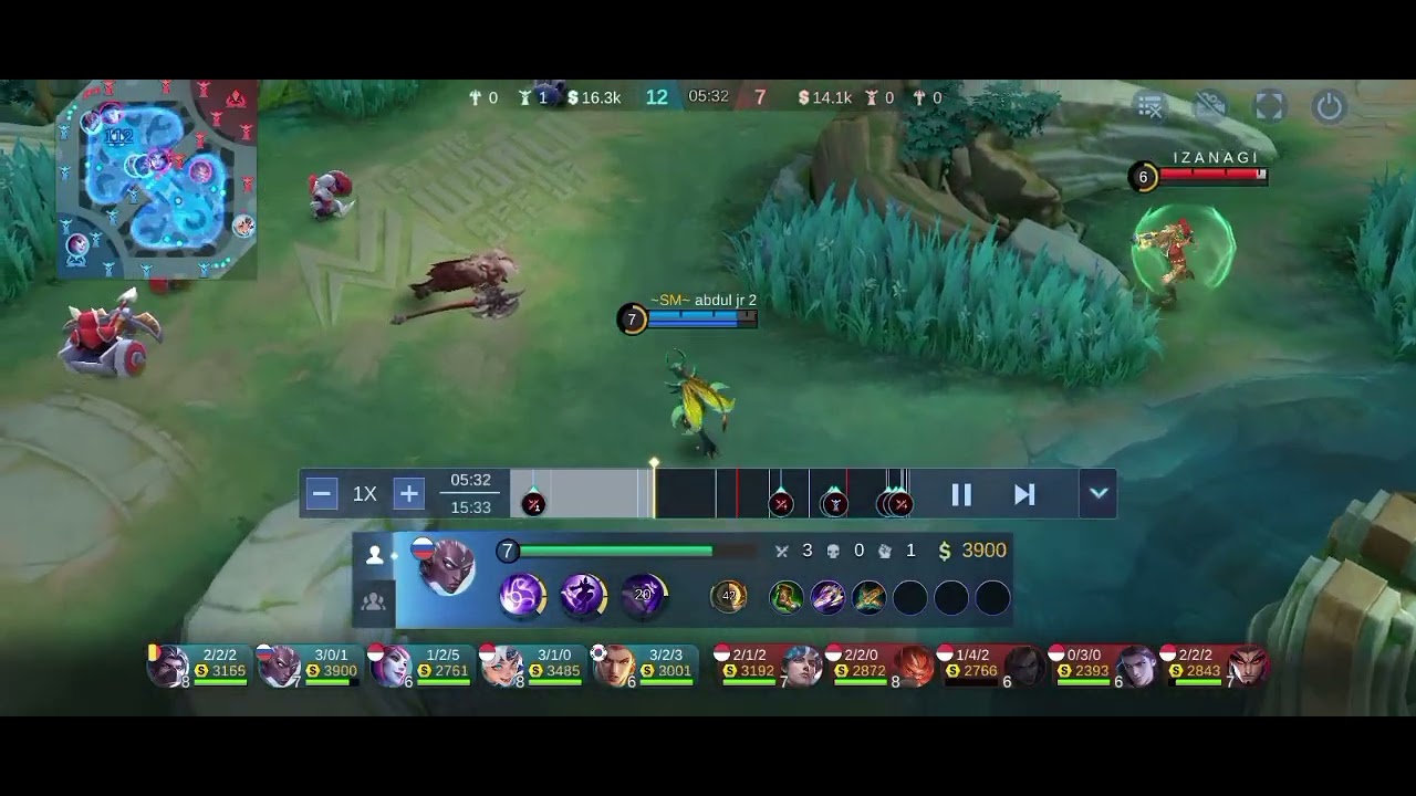MENGAMUK PAKAI KARRIE @MobileLegends5v5MOBA 