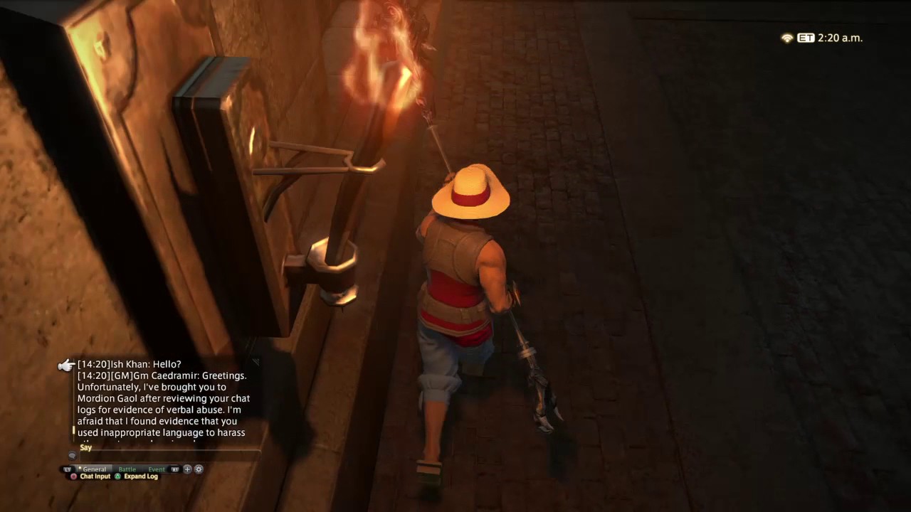 FFXIV GM Jail