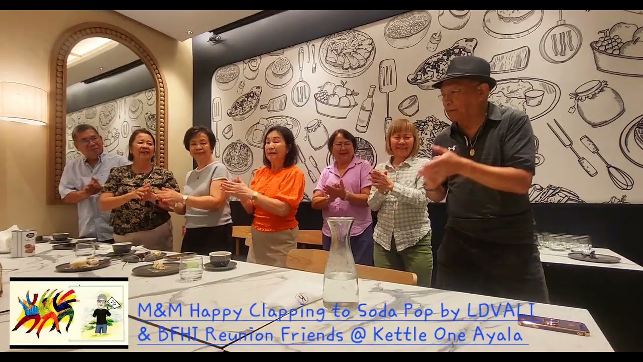 M&M Happy Soda Pop Clapping by LDVALI & BFHI Friends in Kettle One Ayala 
