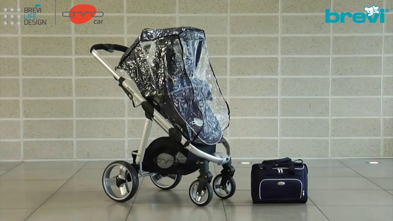 Детская коляска Brevi Ovo Premium e Car Passeggino
