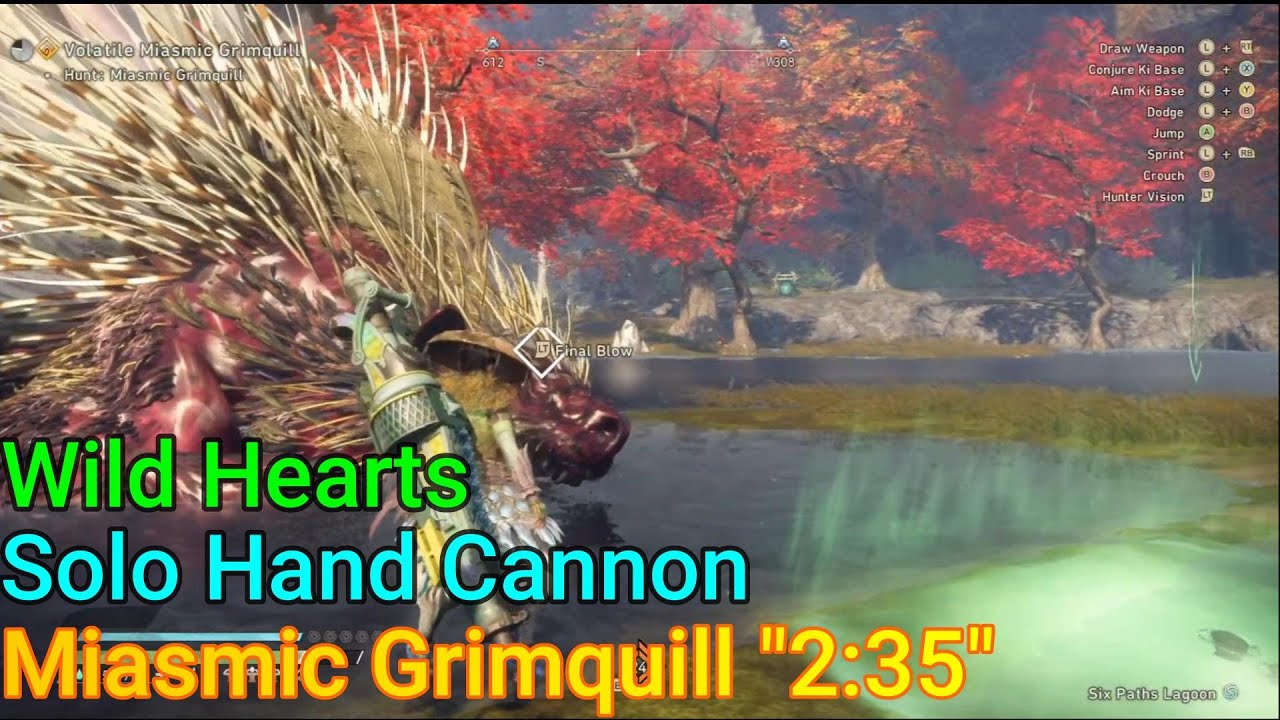 🎮Wild hearts 🤗Hand Cannon Amazing DPS 😊Hunt: Miasmic Grimquill 
