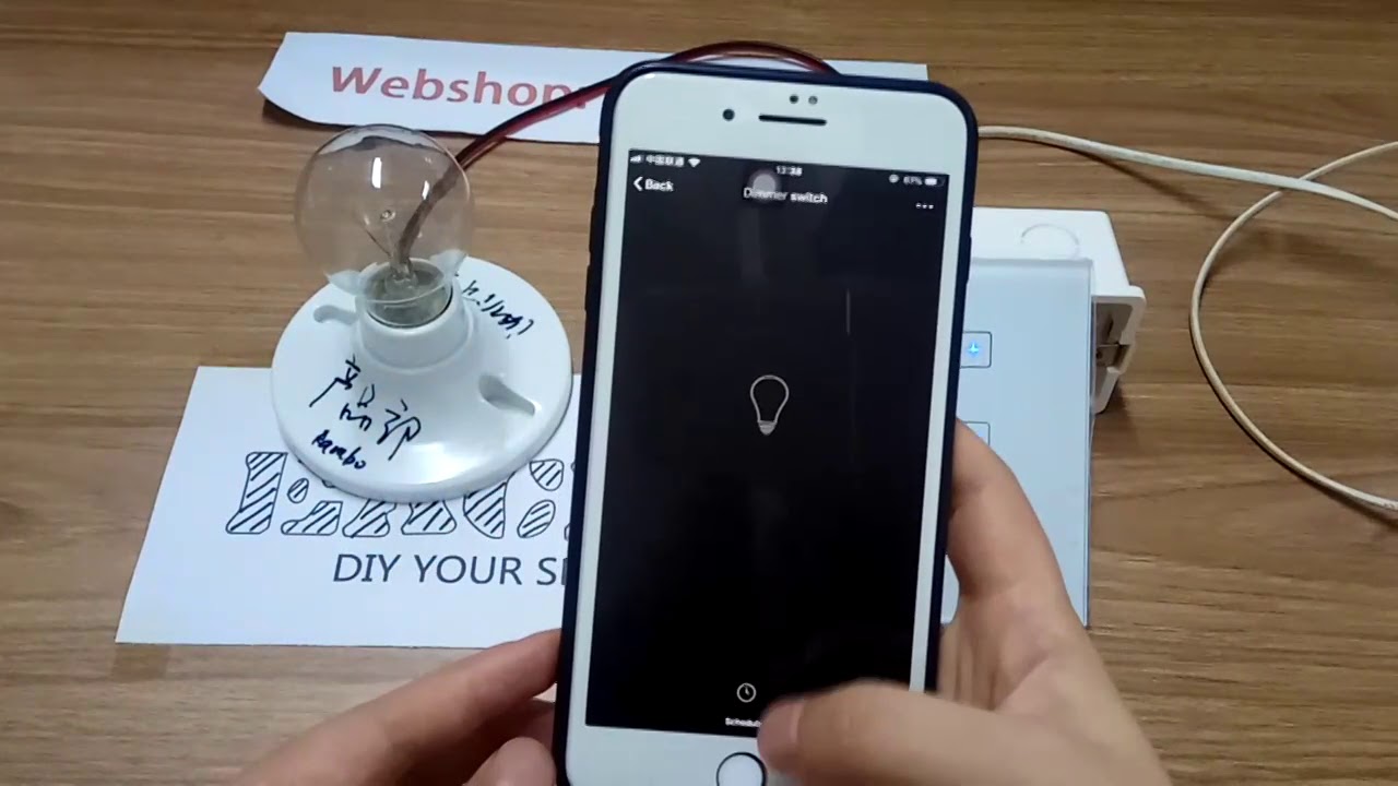 EACHEN Smart Wifi Dimmer Wall Switch-US（Tuya Smartlife APP）