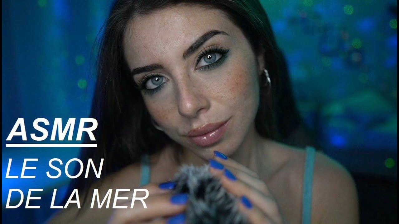 ASMR FRANÇAIS |✨LE SON DE LA MER✨(Fluffy mic & slow whispering) ENG/ITA SUBTITLES
