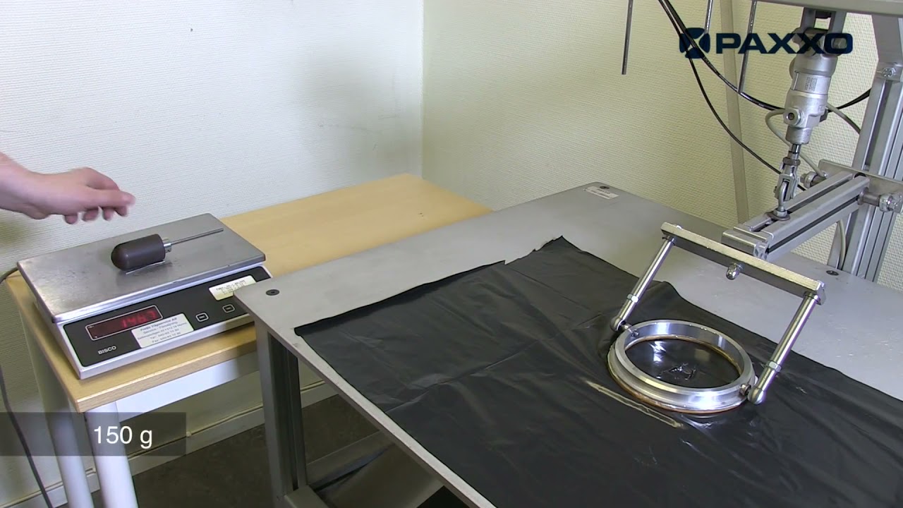 Longopac - Dart Drop Test ASTM D-1709 mit Longopac Beutel
