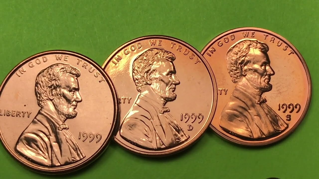 1999 US Penny - $100 Minimum For Close AM - DC Minutes United States One Cent Coins