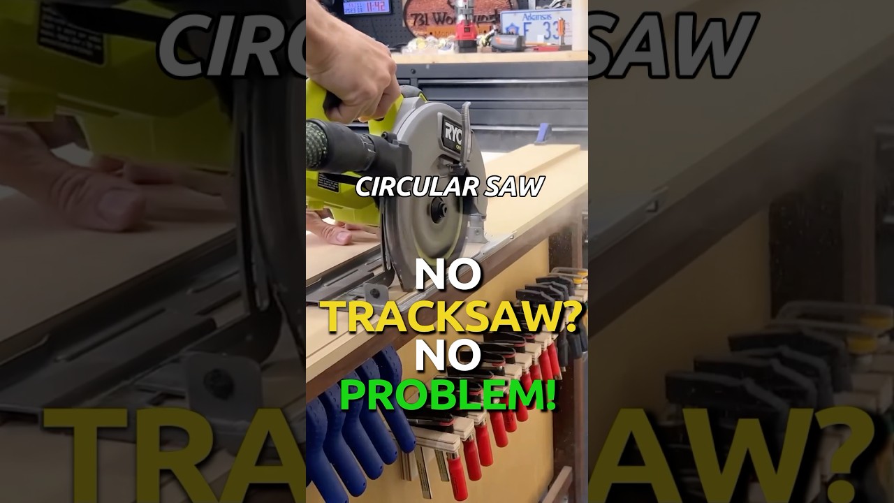How to Make a Track Saw #diy #tools