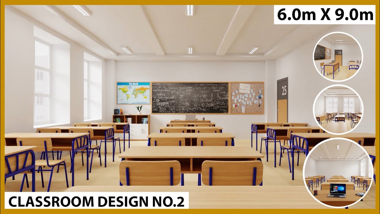 Classroom Design No.2 (6.0m X 9.0m)