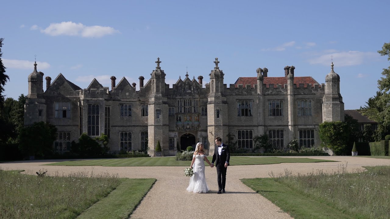 Hengrave hall wedding videographer in Suffolk