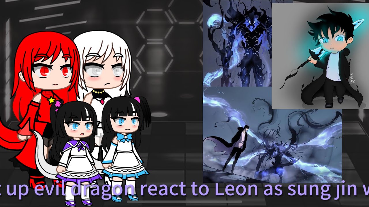 Shut up evil dragon react to leon as sung jin woo jinwoo vs beru part4/???