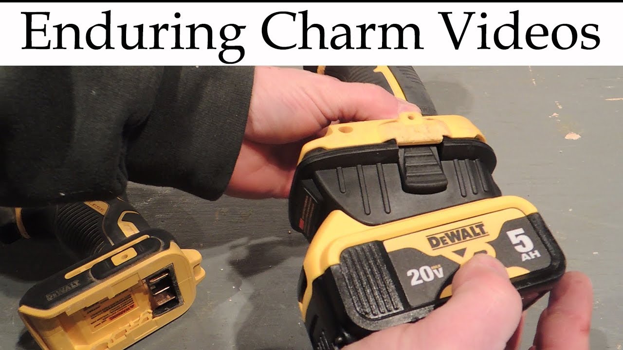 Review: 20 To 18 Volt battery Adapter For Dewalt Tools