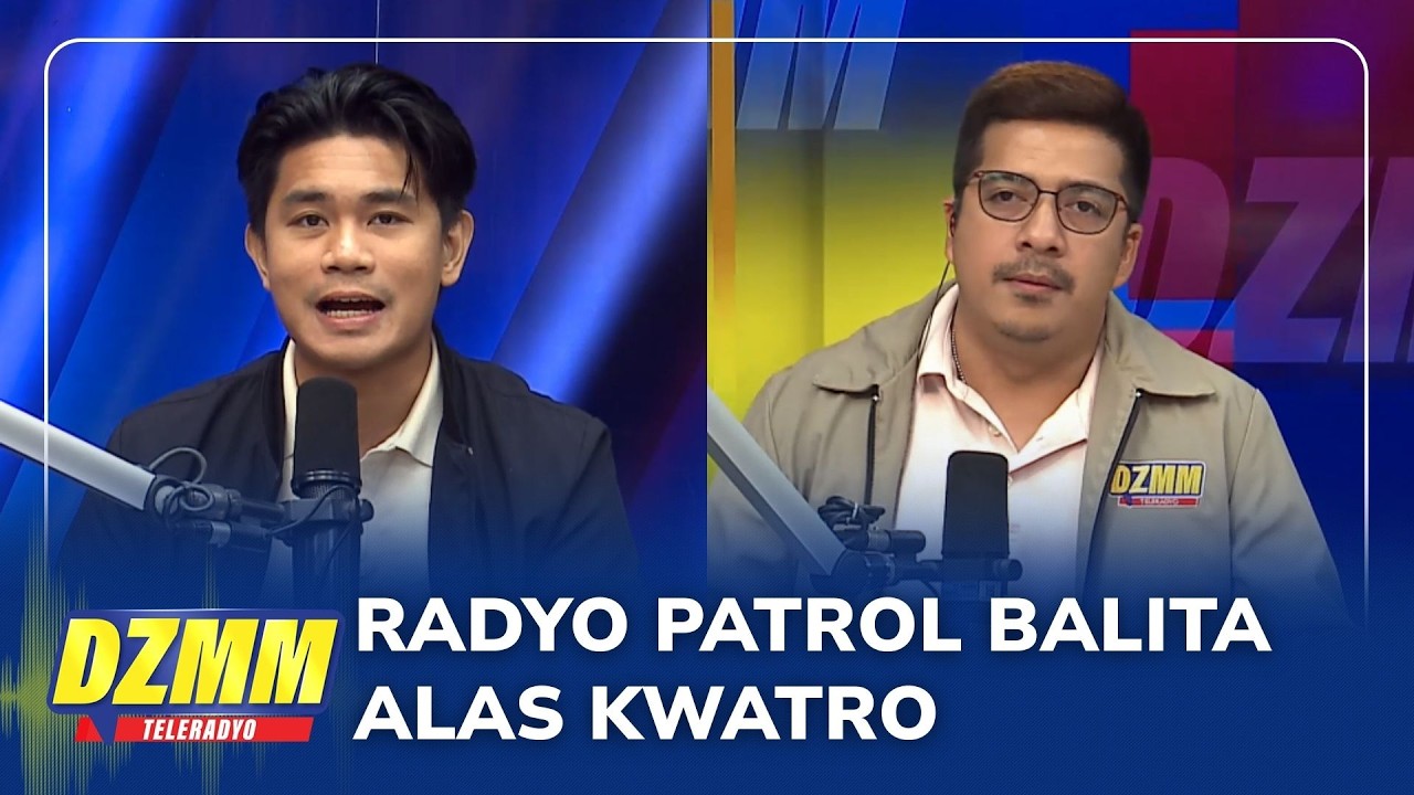 Radyo Patrol Balita Alas Kwatro | DZMM Teleradyo (10 March 2026)