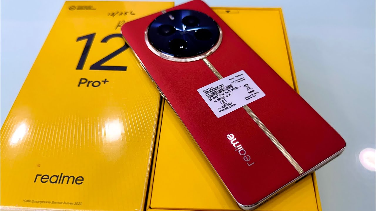 Realme 12 Pro+ Red 5G Unboxing,FirstLook & Review 🔥