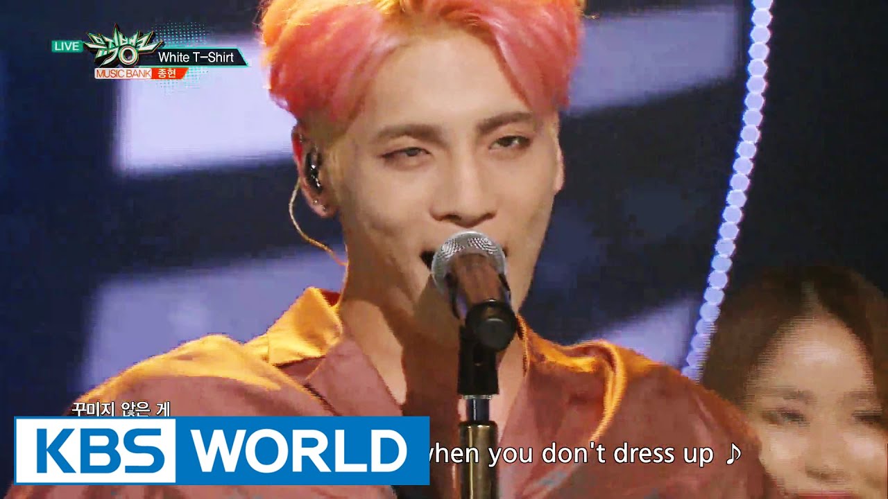 JONGHYUN (종현) - White T-Shirt [Music Bank / 2016.06.17]