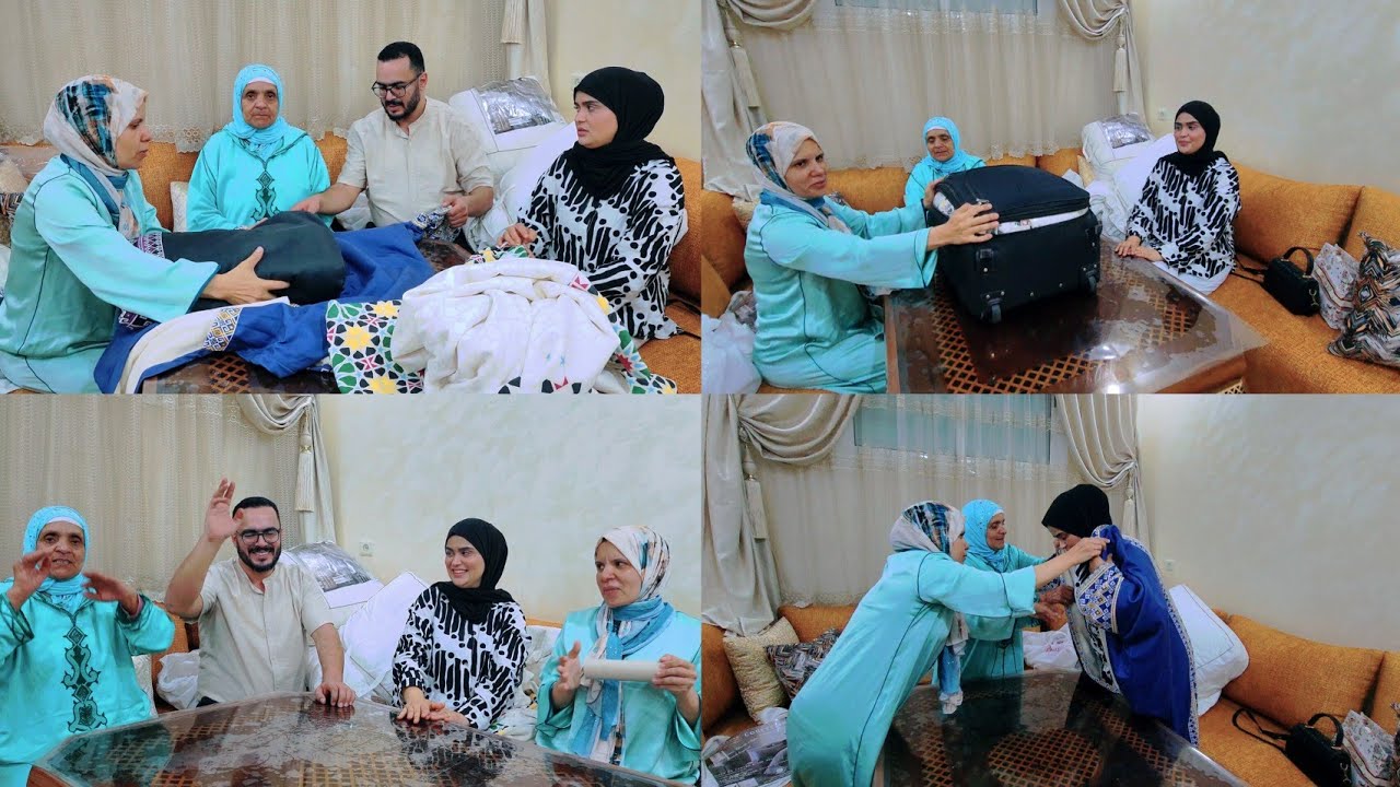 تتمة افخم الهدايا🎁لجبتنا الحاجة الامارتية كلشي تفاجأ 👍