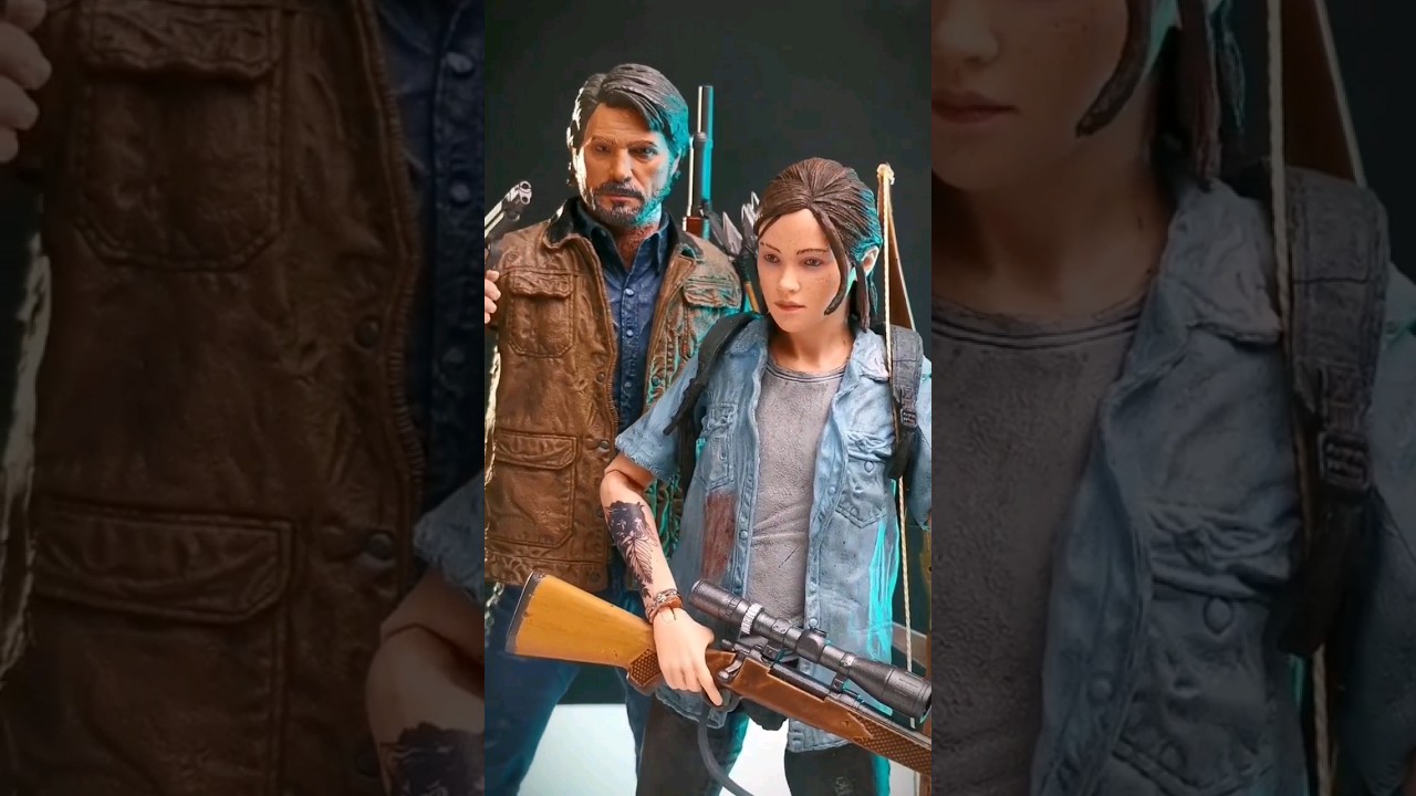 The Last Of Us Figure #shorts #thelastofus #thelastofuspart2 #joel #ellie #actionfigure #neca