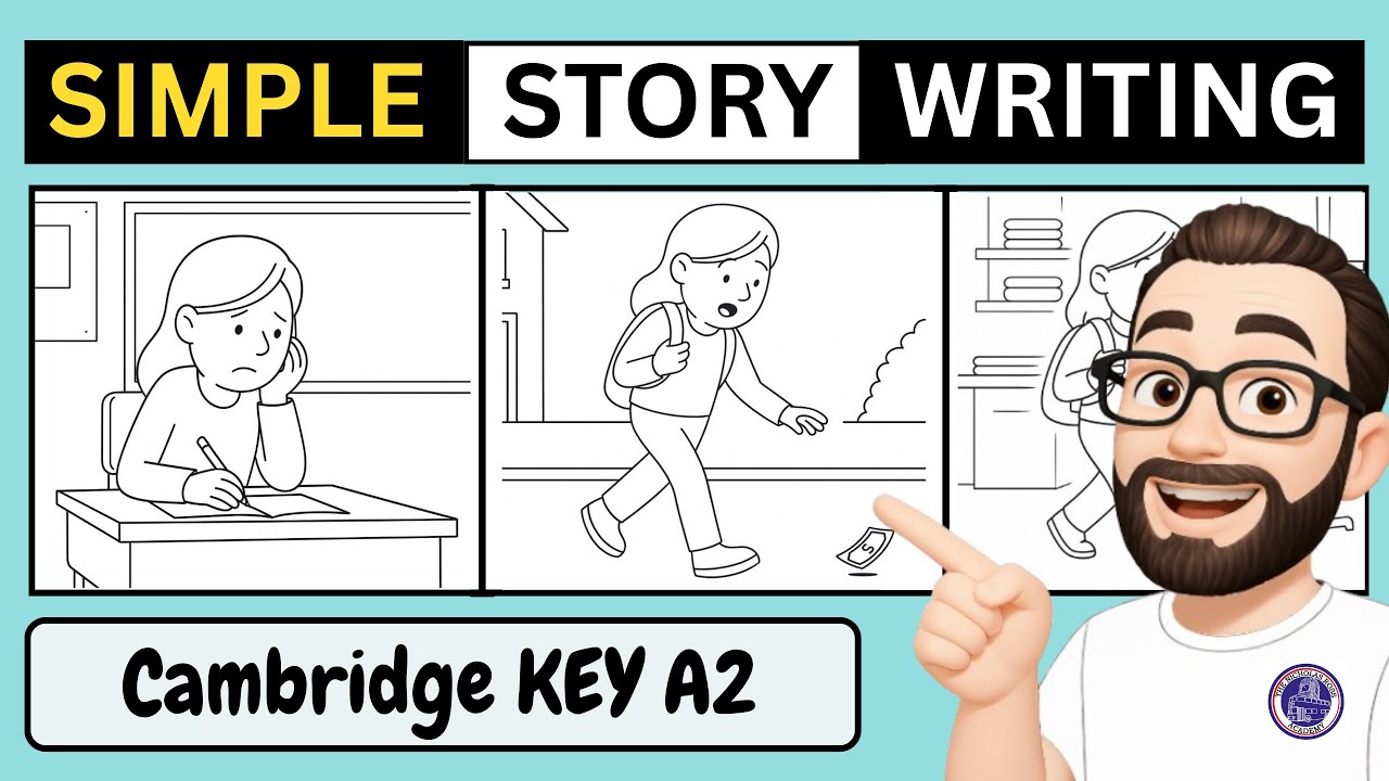 ПРОСТОЕ написание историй для Cambridge KEY A2