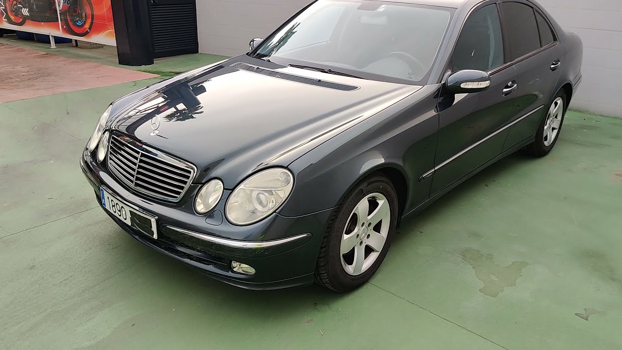 Mercedes E270 CDI W211 Mini Review Español