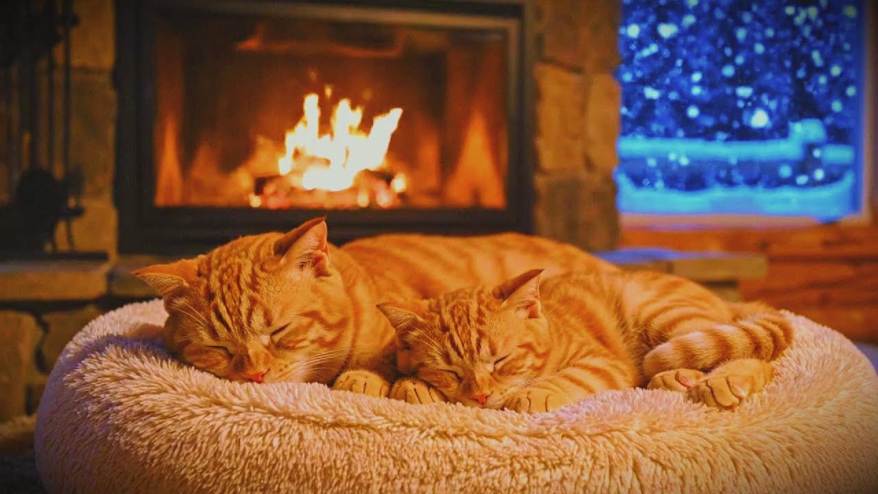 🔥 Ultimate Relaxation Fireplace Sounds & Soft Ambience Cozy Home Night for Stress Relief 🧠