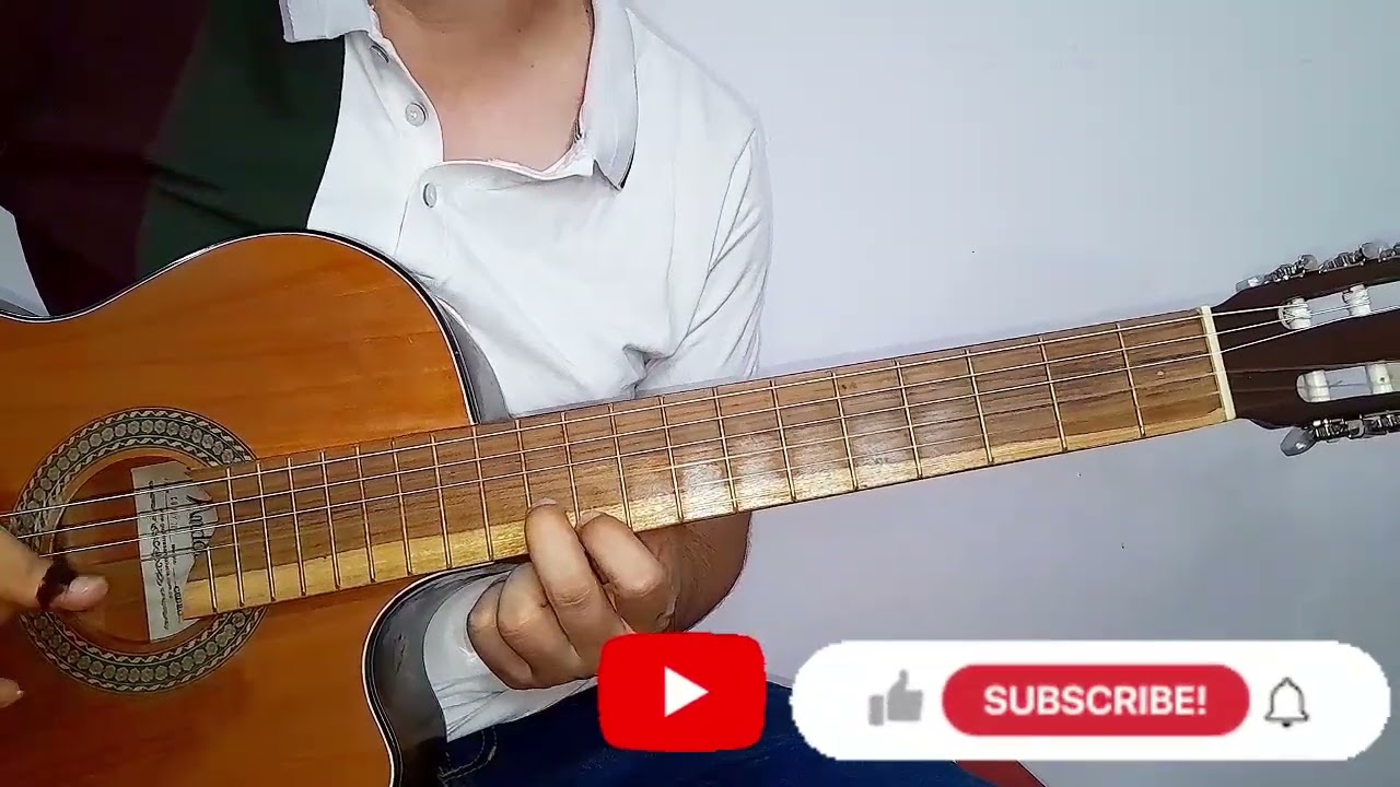 Como Tocar Sin Medir Distancias - Diomedes Diaz En guitarra
