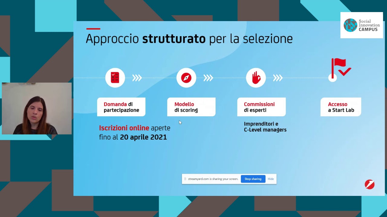 UniCredit Start Lab  opportunit&agrave; di supporto a progetti innovativi.