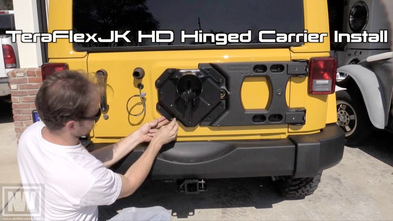 TeraFlex HD Hinged Carrier Install - 
