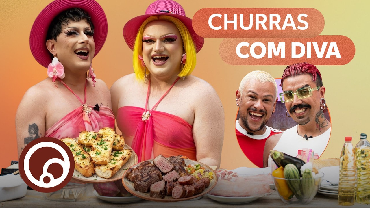 PICANHA, PÃO DE ALHO e LEGUMES NA BRASA com Diva Depressão | Boquinha de Verão #EP4 - @DiaTV