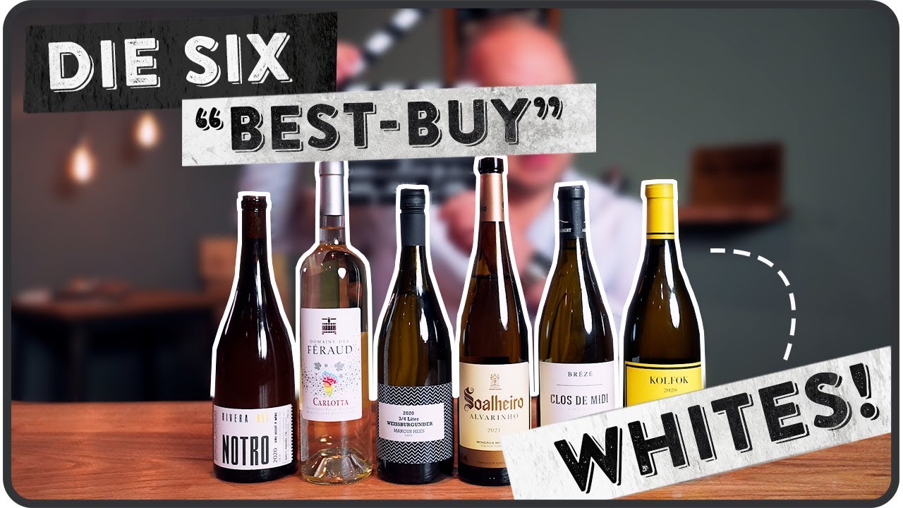 Die Weißwein Best Buys - Die Lieblinge der Walinauten - 5 MINUTEN FÜR WEIN AM LIMIT