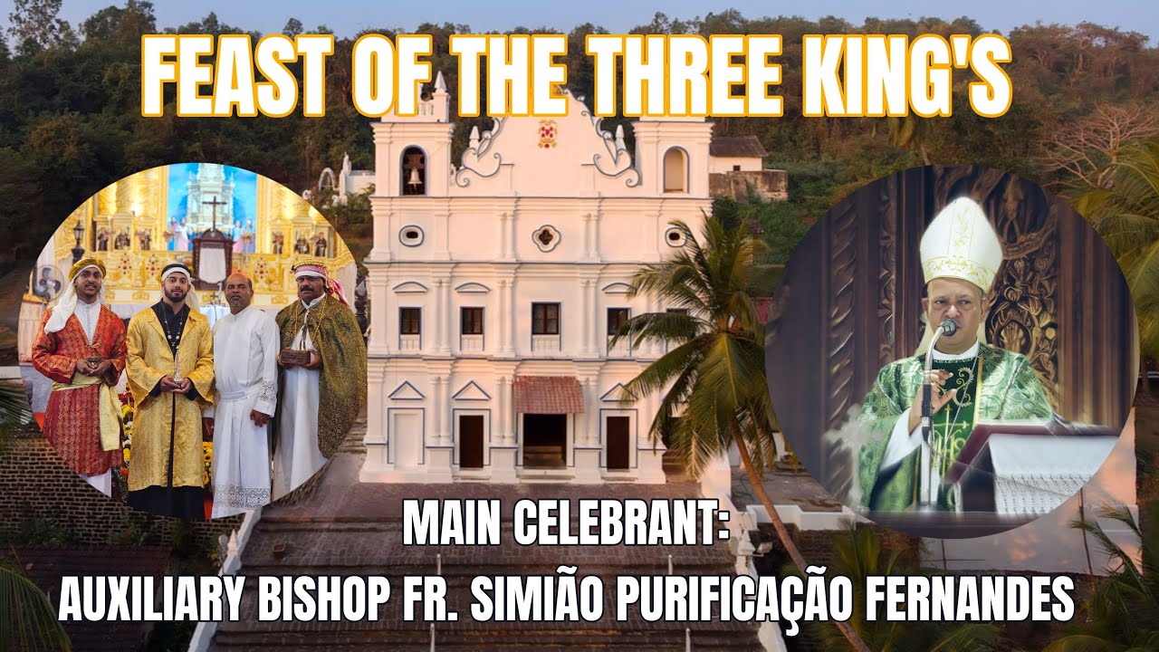 LIVE | Feast of the Three Kings | Konkani Holy Mass | 6th January | Reis Magos Church Goa | #tfrcctv
