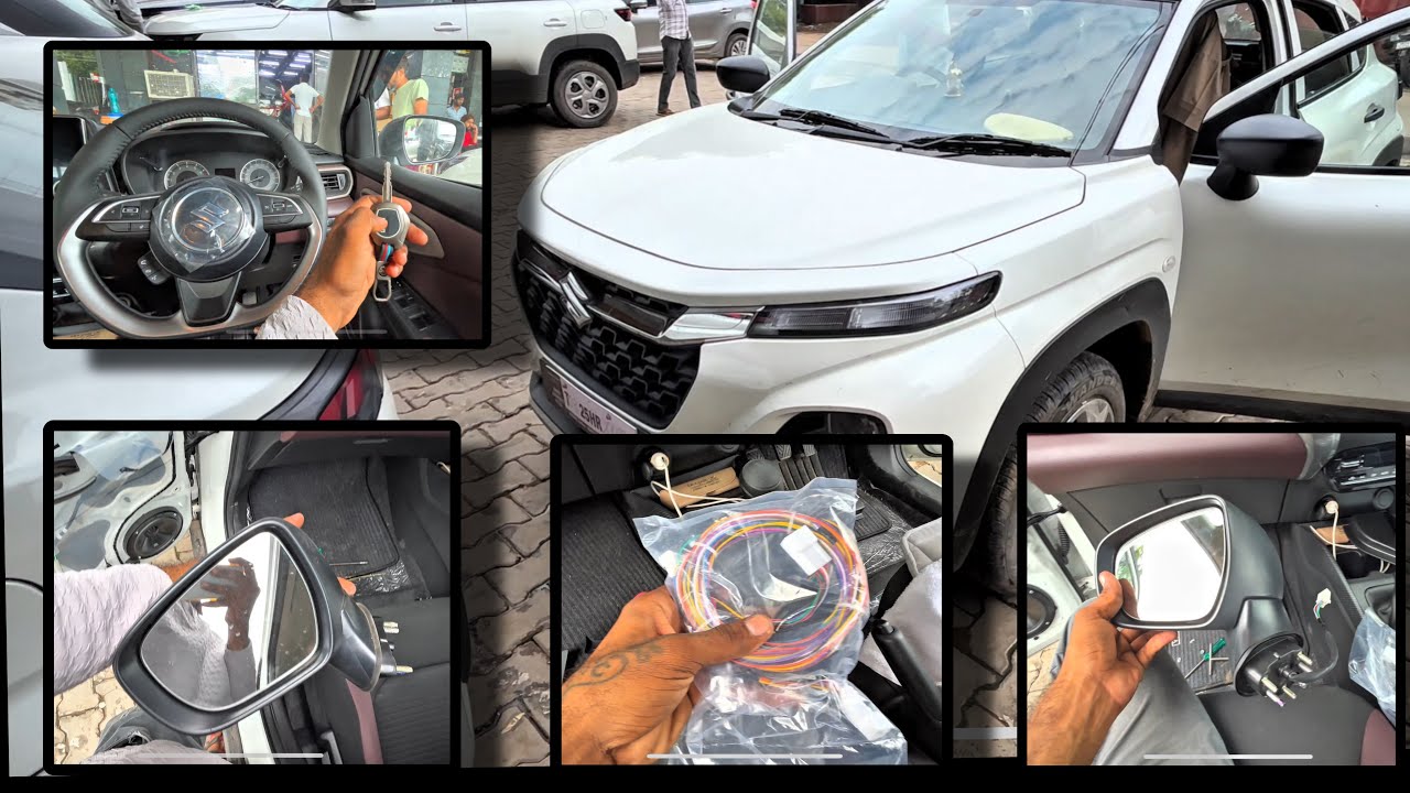 Maruti fronx side mirror kese lagye step by step full process 