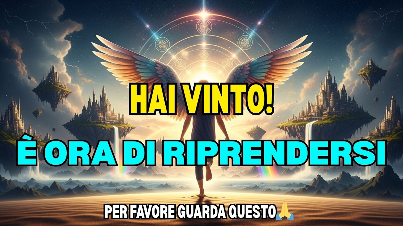 &ldquo;Il Prescelto (Chosen One): La Battaglia &egrave; Finita&hellip; Ora Inizia il Tuo Riposo e la Tua Nuova Vita 🏆🛌&rdquo;