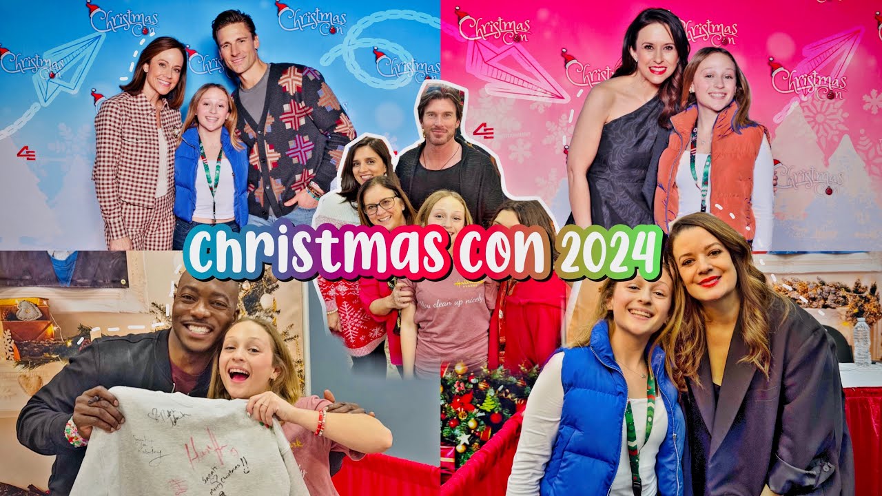 hallmark christmas con 2024!!