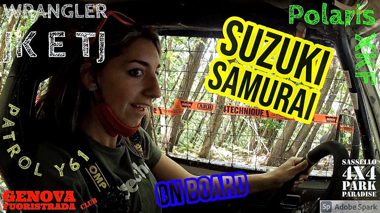 ANDREA GANDINO @ SASSELLO Park | Suzuki Samurai Wrangler JK Polaris XKF  Patrol - Genova Fuoristrada