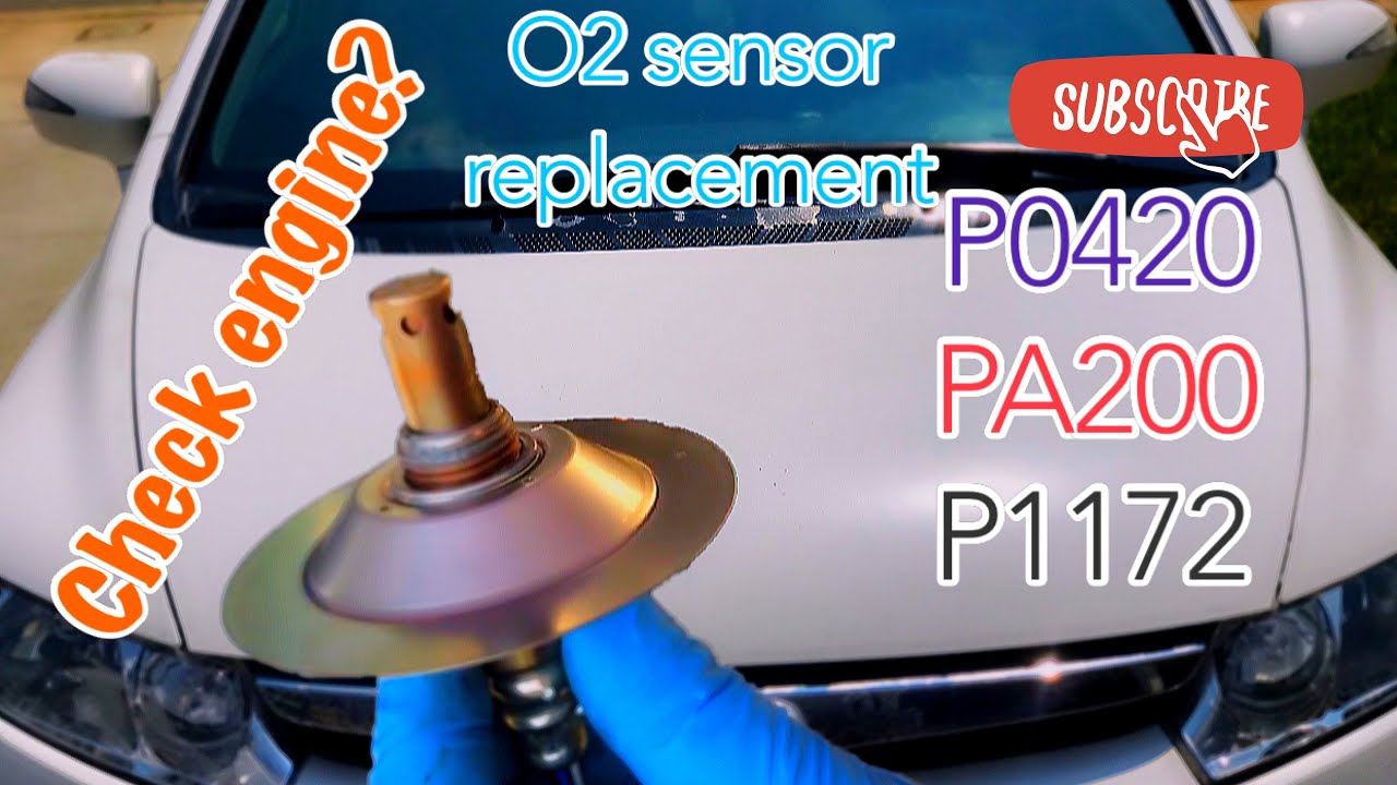 2006 - 2011 DIY | Honda Civic Hybrid O2 sensor Upstream | P0420, P2A00, P1172 | 8th Gen