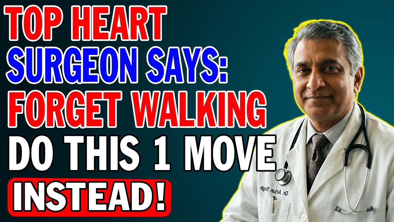 THIS 1 Chair Exercise Is BETTER Than WALKING — Surgeon Approved! | Senior Health Tips