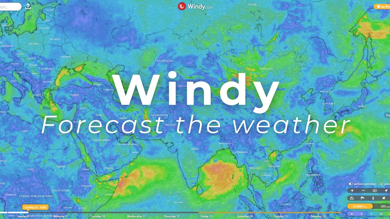 Как использовать Windy для точного прогноза погоды и ветра: полное руководство
