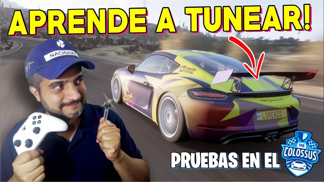 TUNEO Básico para Ganar TODAS las Carreras en Forza Horizon 5 -Mejor Tuneo para el COLOSO🔧 y PRUEBAS